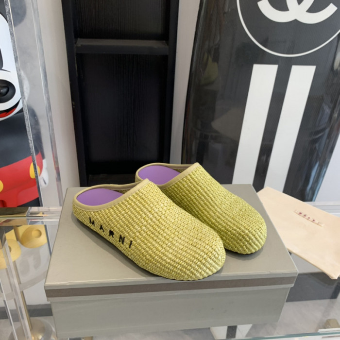 marni fussbett sabot loafers