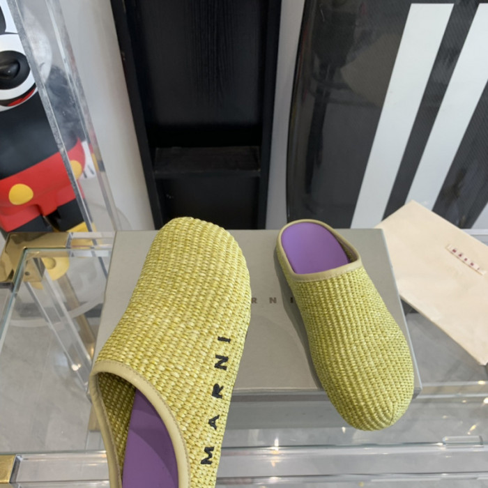 marni fussbett sabot loafers