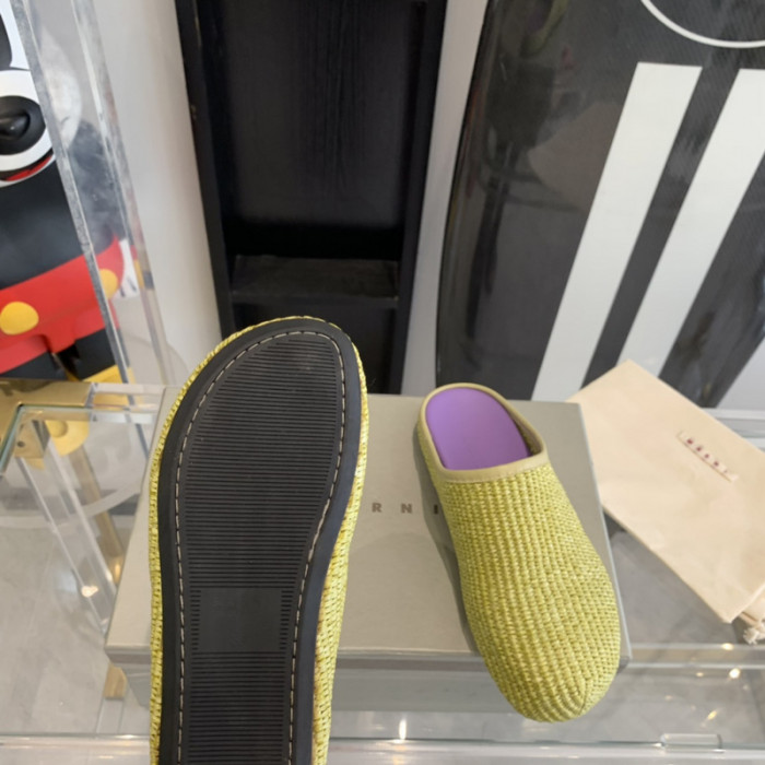 marni fussbett sabot loafers