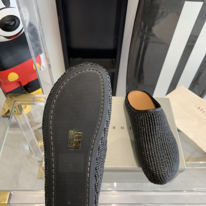 marni fussbett sabot loafers