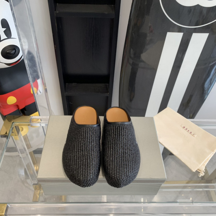 marni fussbett sabot loafers