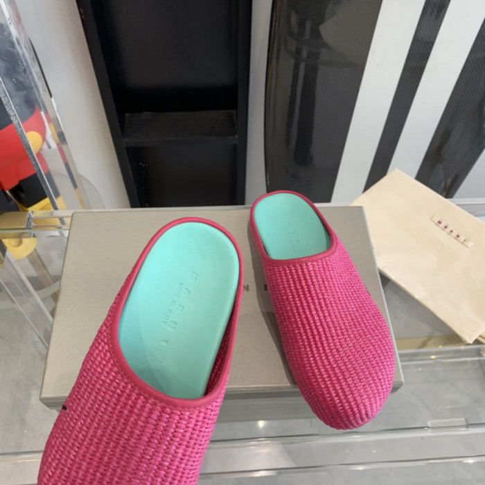 marni fussbett sabot loafers