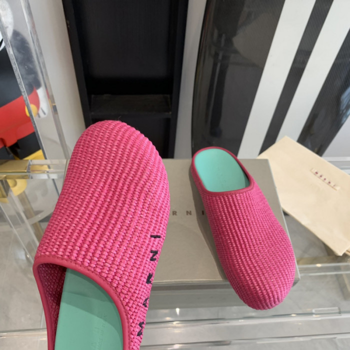 marni fussbett sabot loafers