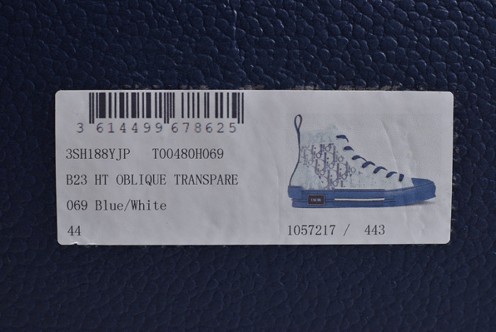 b23 oblique sneaker