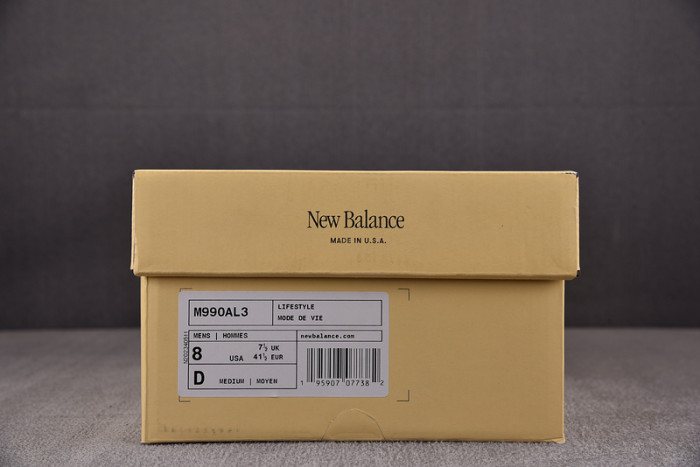 new balance 990v3 miusa teddy santis sea salt m990al3