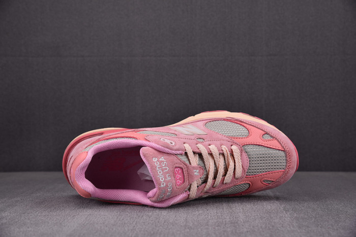 new balance 993 joe freshgoods performance art powder pink mr993jh1