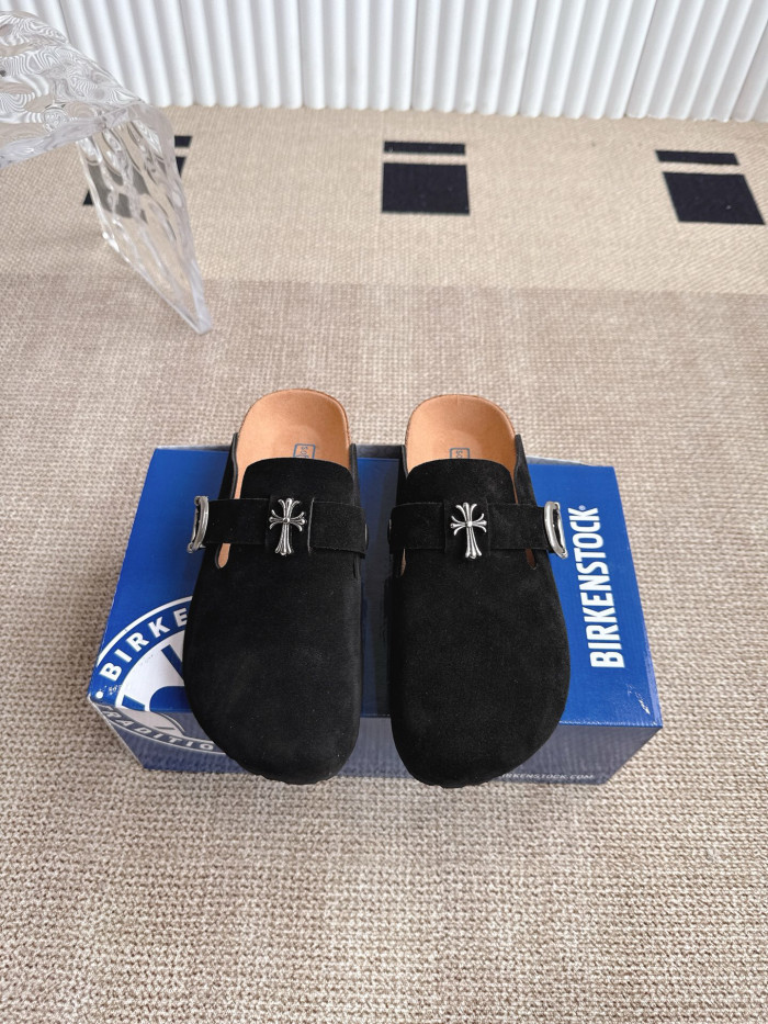 Chrome Hearts Birkenstock Mules