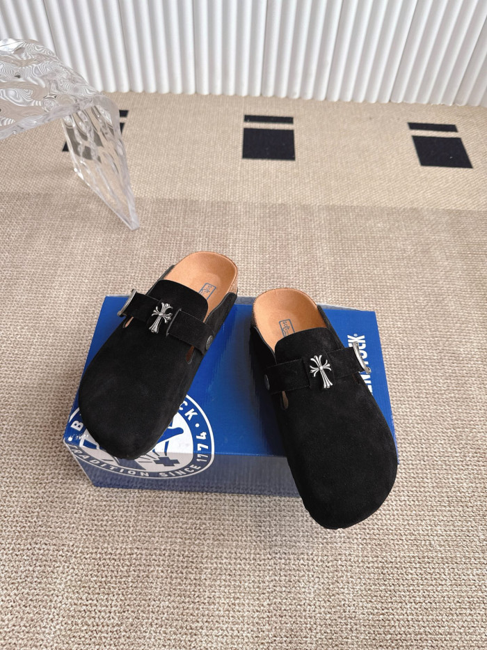 Chrome Hearts Birkenstock Mules