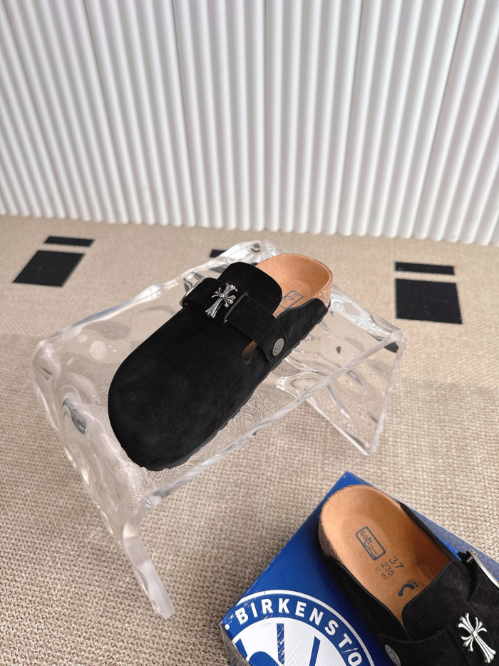 Chrome Hearts Birkenstock Mules