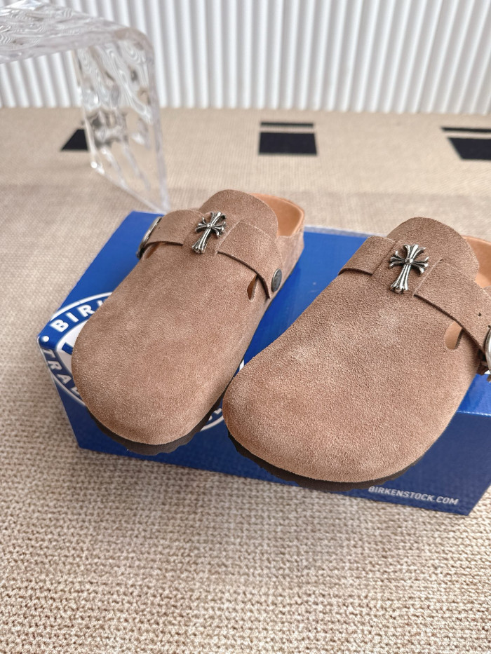 Chrome Hearts Birkenstock Mules