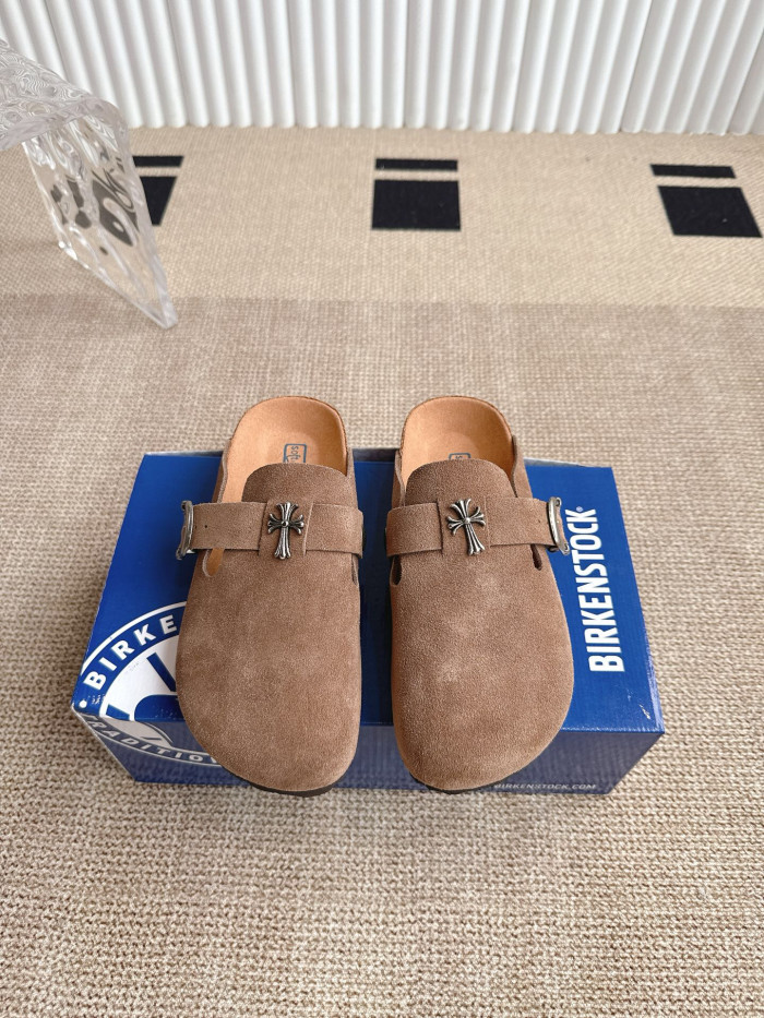 Chrome Hearts Birkenstock Mules