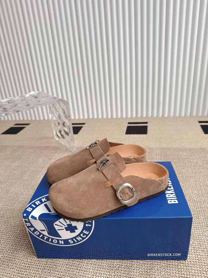 Chrome Hearts Birkenstock Mules