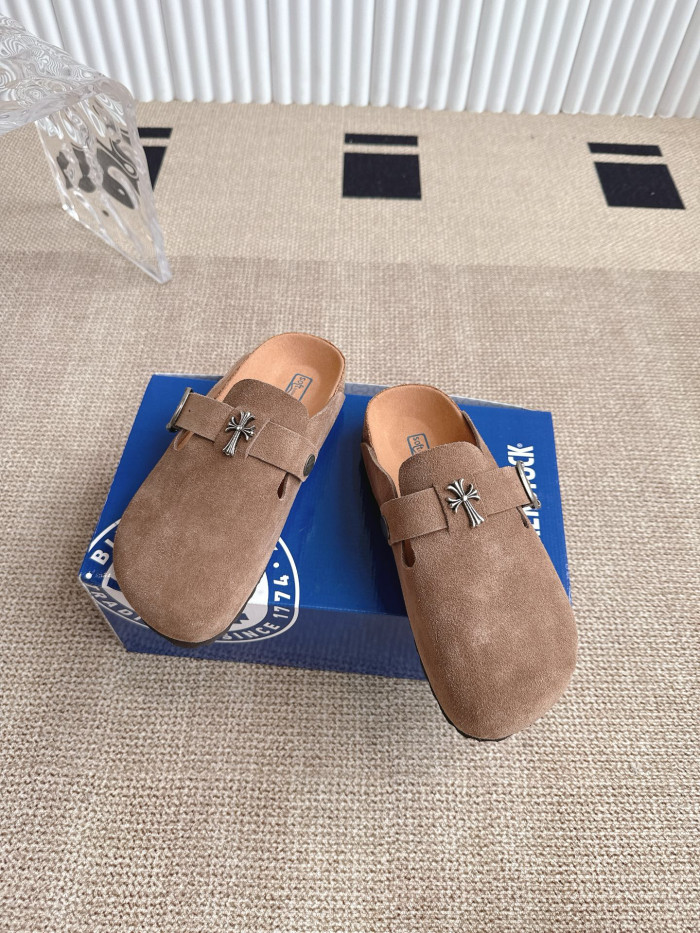 Chrome Hearts Birkenstock Mules