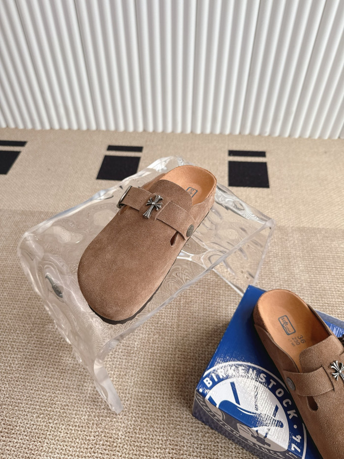 Chrome Hearts Birkenstock Mules