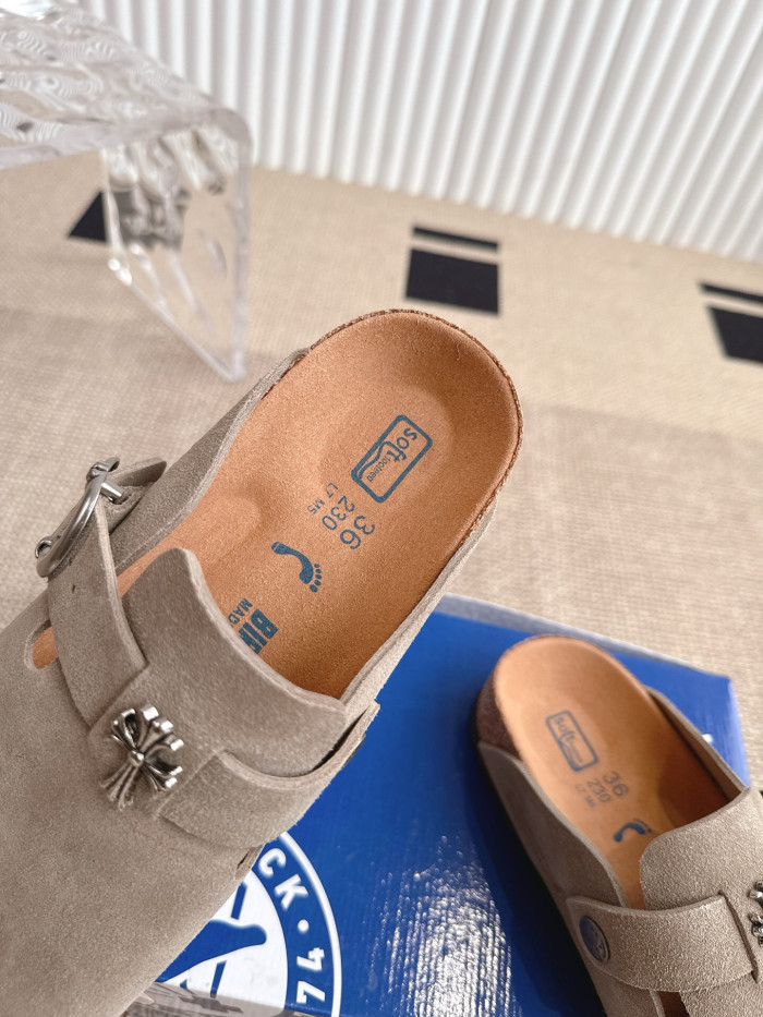 Chrome Hearts Birkenstock Mules