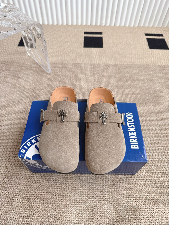 Chrome Hearts Birkenstock Mules