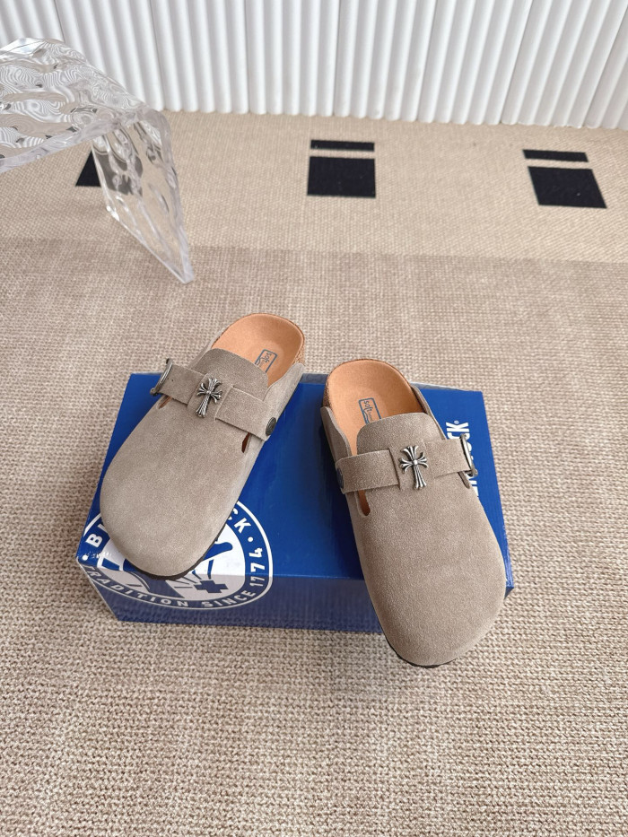 Chrome Hearts Birkenstock Mules