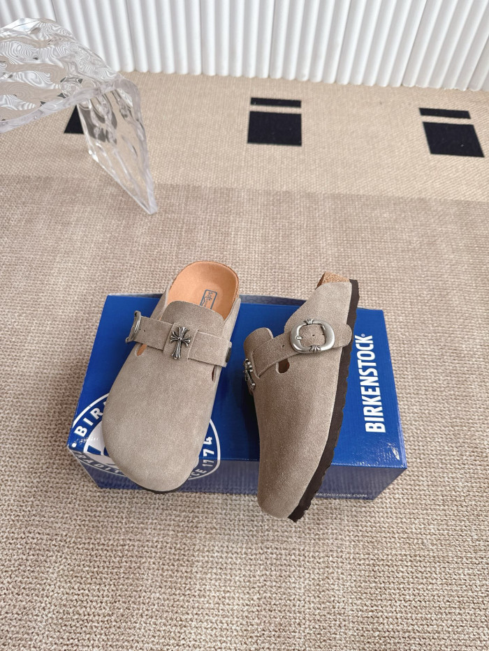 Chrome Hearts Birkenstock Mules