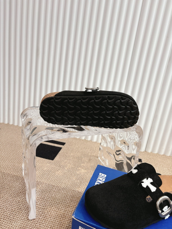 Chrome Hearts Birkenstock Mules