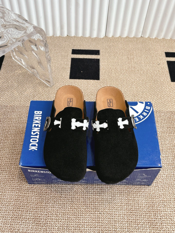 Chrome Hearts Birkenstock Mules
