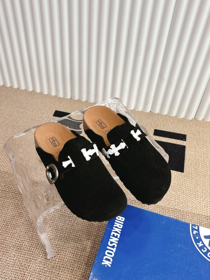 Chrome Hearts Birkenstock Mules