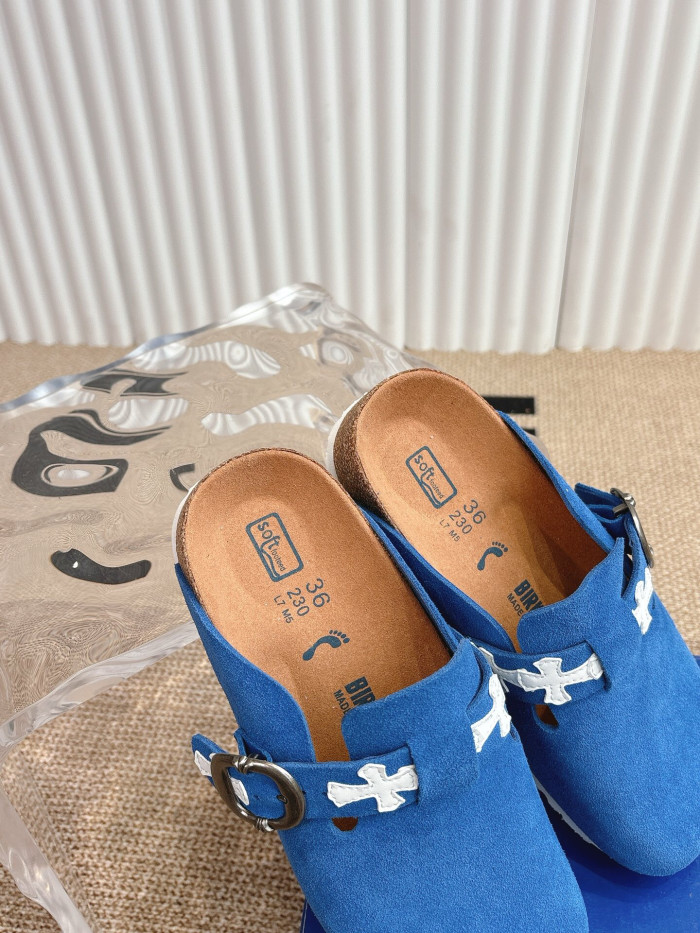 Chrome Hearts Birkenstock Mules