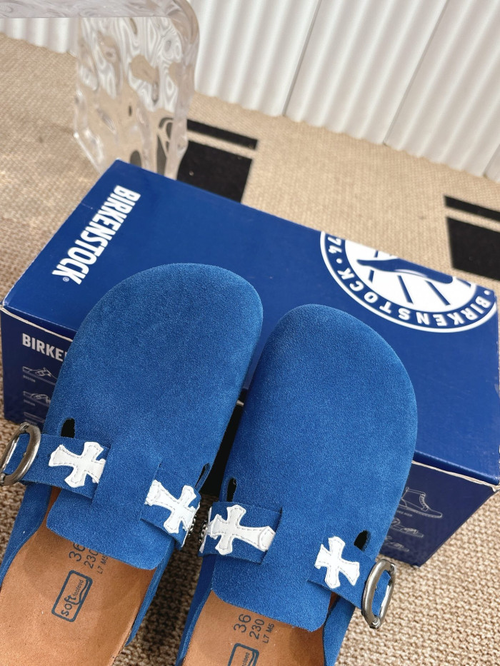 Chrome Hearts Birkenstock Mules