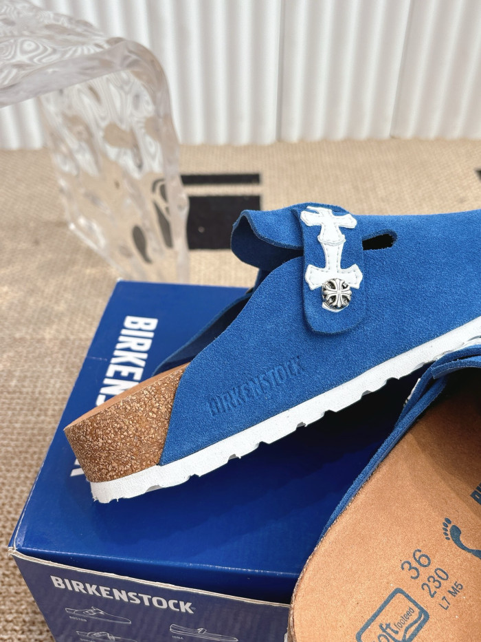 Chrome Hearts Birkenstock Mules