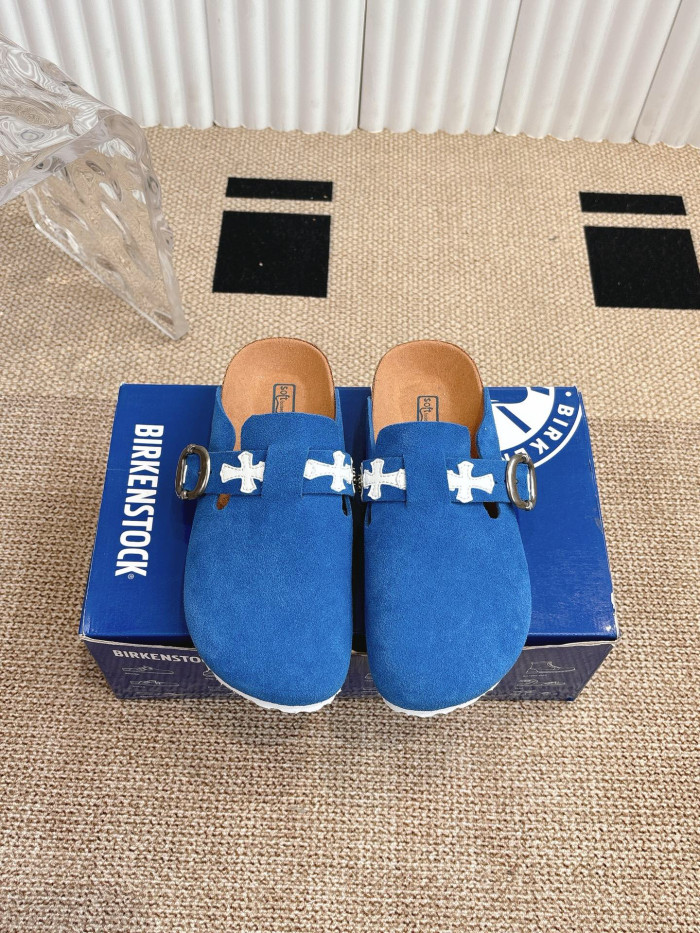 Chrome Hearts Birkenstock Mules