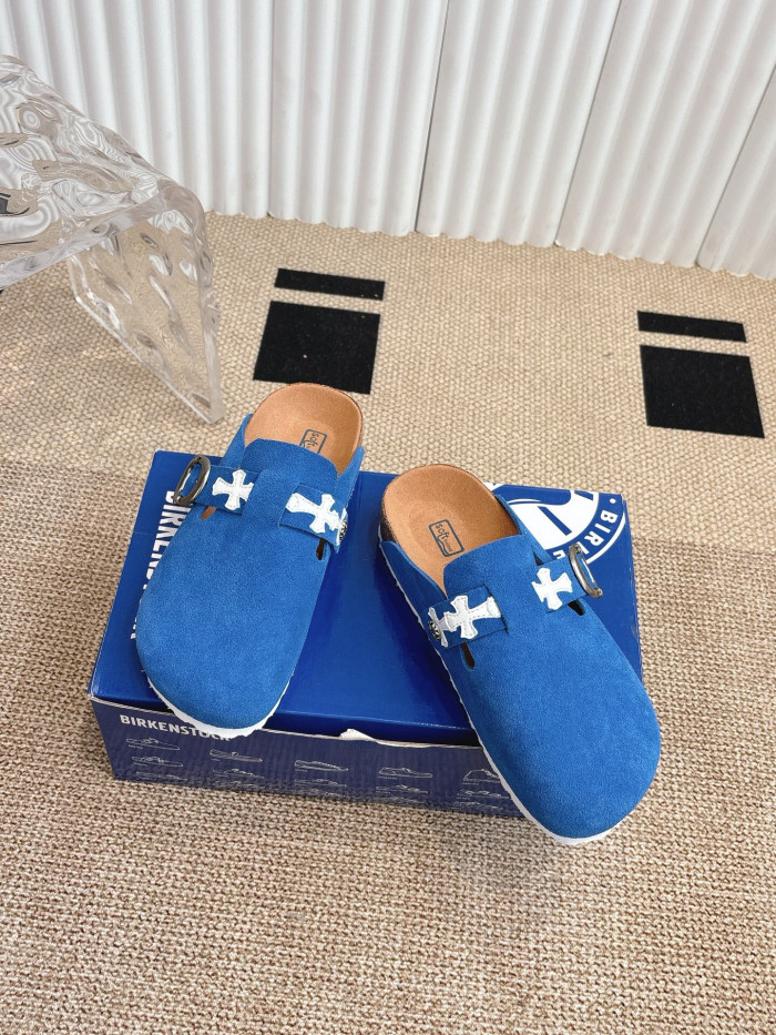 Chrome Hearts Birkenstock Mules