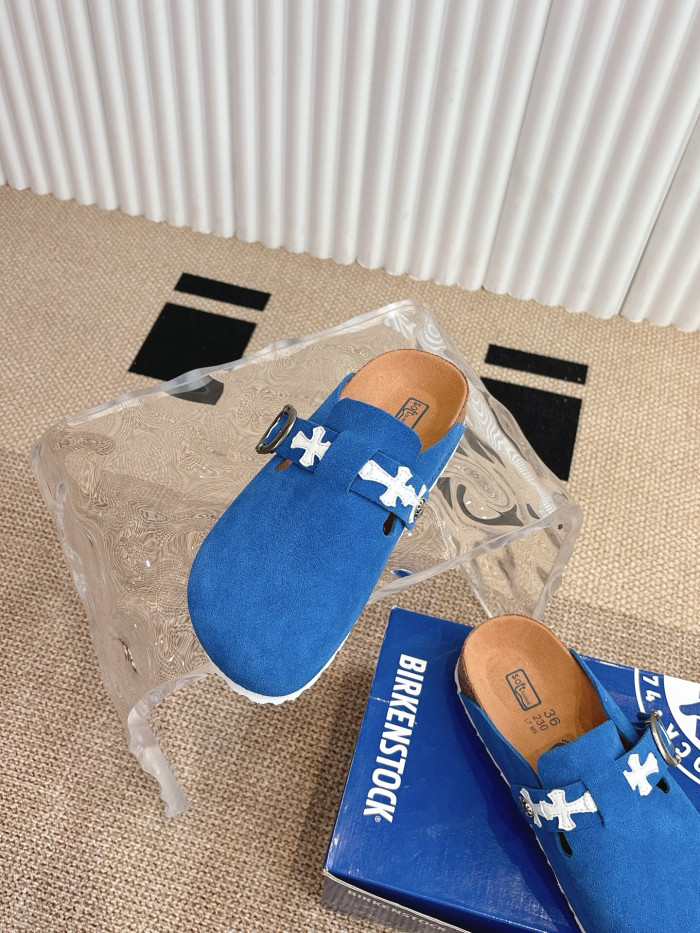 Chrome Hearts Birkenstock Mules