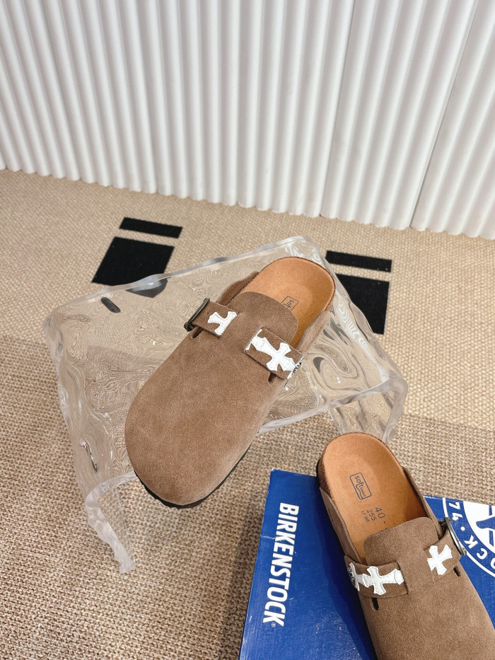 Chrome Hearts Birkenstock Mules