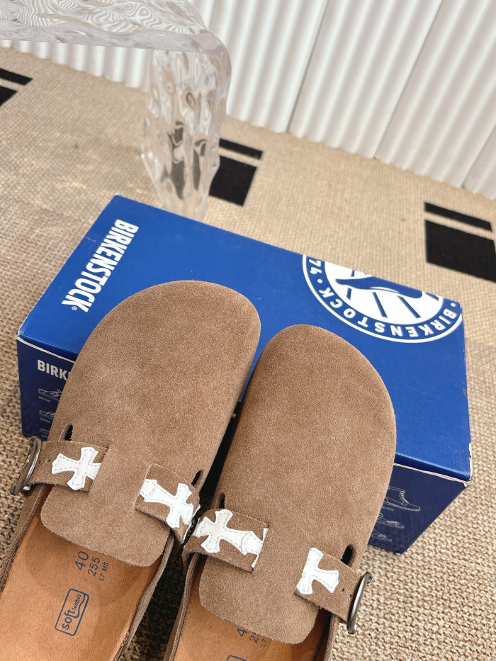 Chrome Hearts Birkenstock Mules