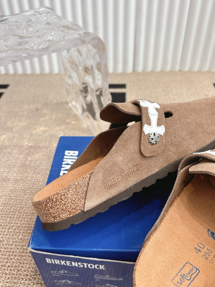 Chrome Hearts Birkenstock Mules