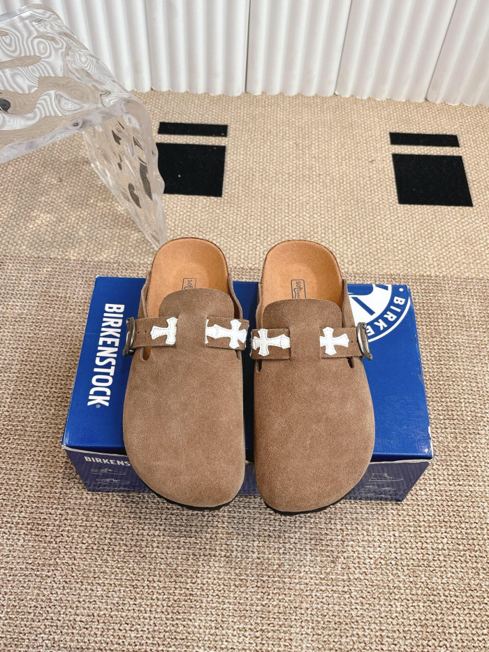 Chrome Hearts Birkenstock Mules