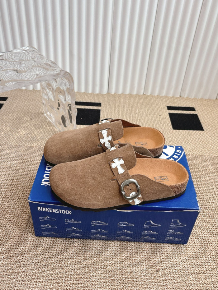Chrome Hearts Birkenstock Mules