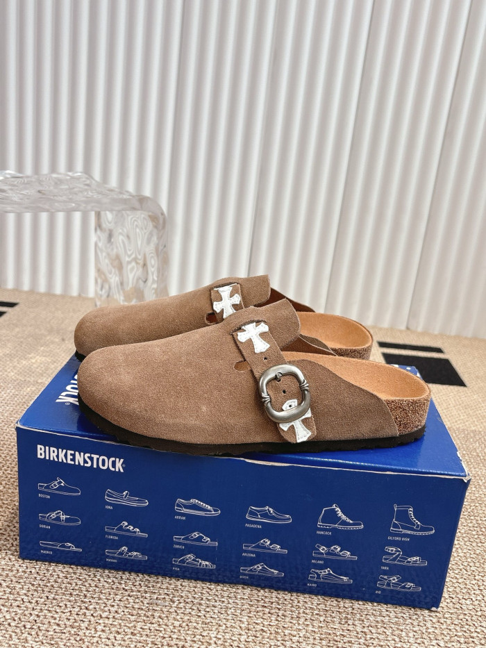 Chrome Hearts Birkenstock Mules