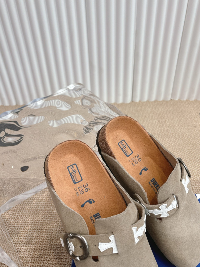 Chrome Hearts Birkenstock Mules