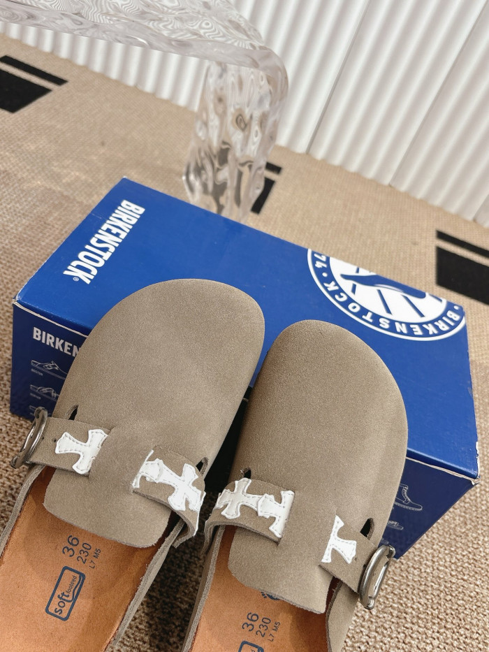 Chrome Hearts Birkenstock Mules