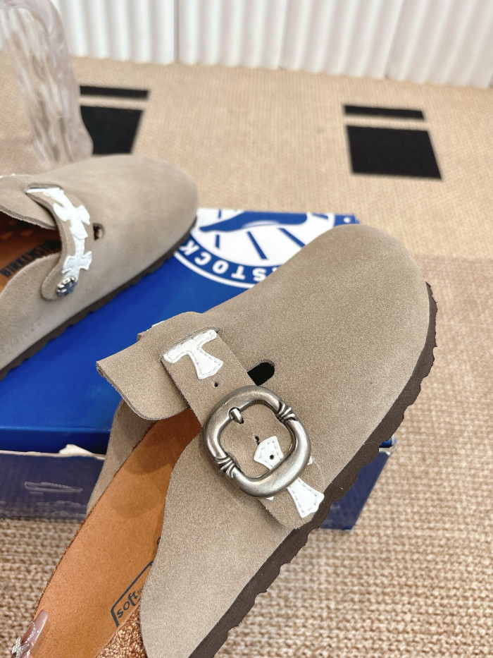 Chrome Hearts Birkenstock Mules