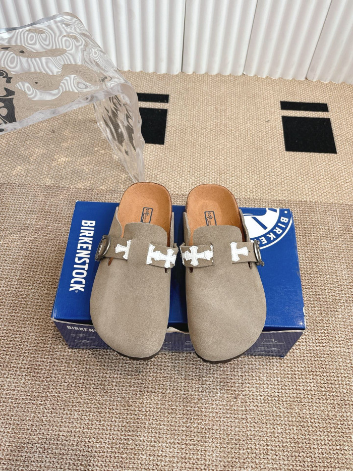 Chrome Hearts Birkenstock Mules