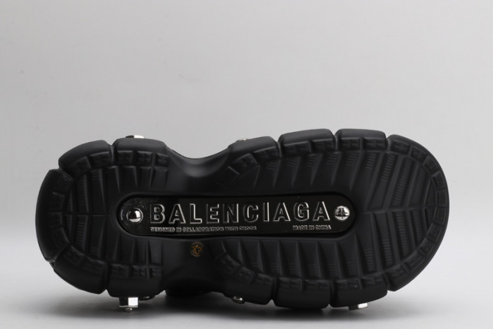balen x crocs hardcrocs slide black-687397 w1s8n 1081