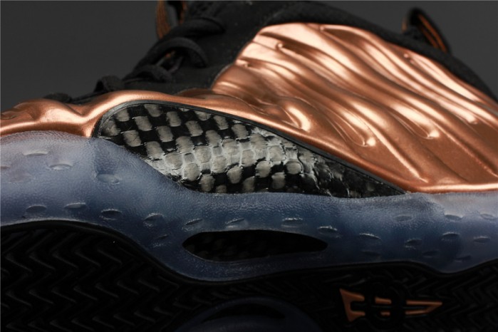 nike air foamposite one “copper” black/ metallic mens 314996-007