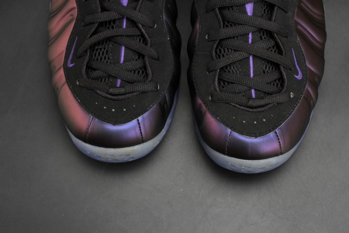 nike air foamposite one “eggplant” black/ varsity purple mens 314996-008