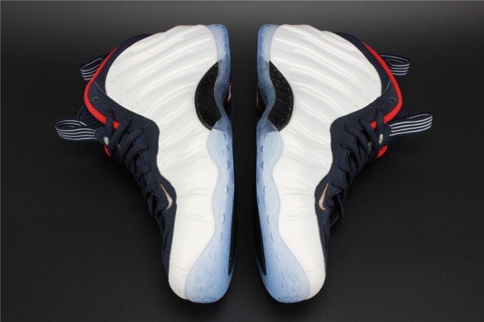 nike air foamposite one “olympic” university red/ white mens 575420-400