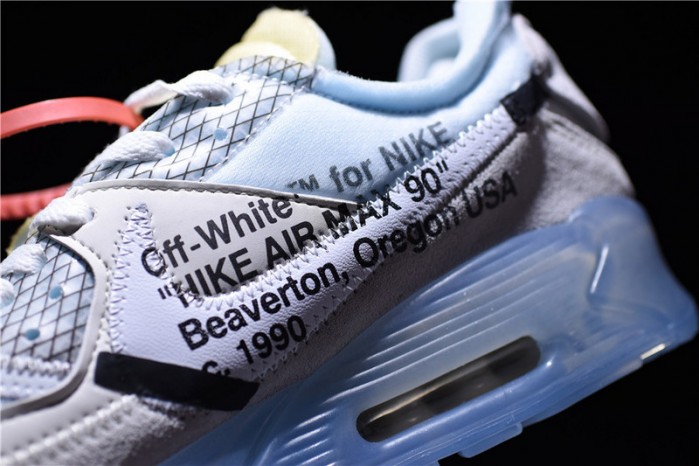 of x nike air max 90 aa7293-100