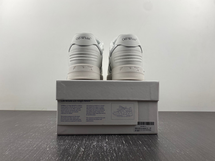 of-white out of office low-top sneakers