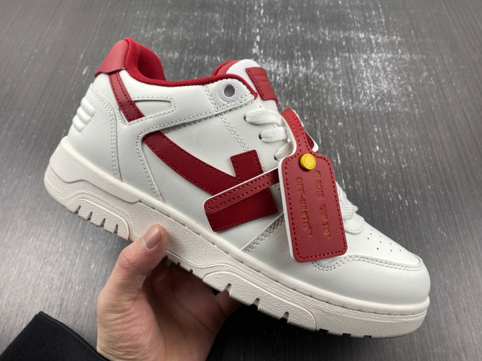 of-white out of office low-top sneakers