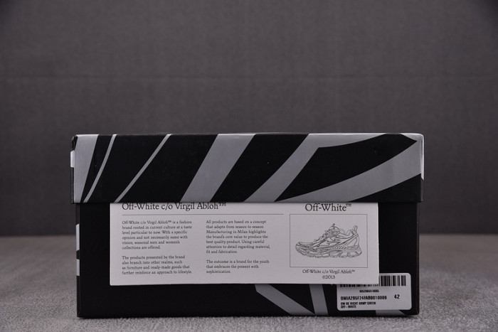 OF-WHITE Be Right Back Sneakers
