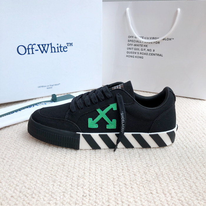 OFF-WHITE Low Vulcanized Leather Shoes